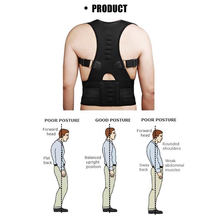 Buy Real Doctor Neoprene Posture Corrector Lower Upper Back Support